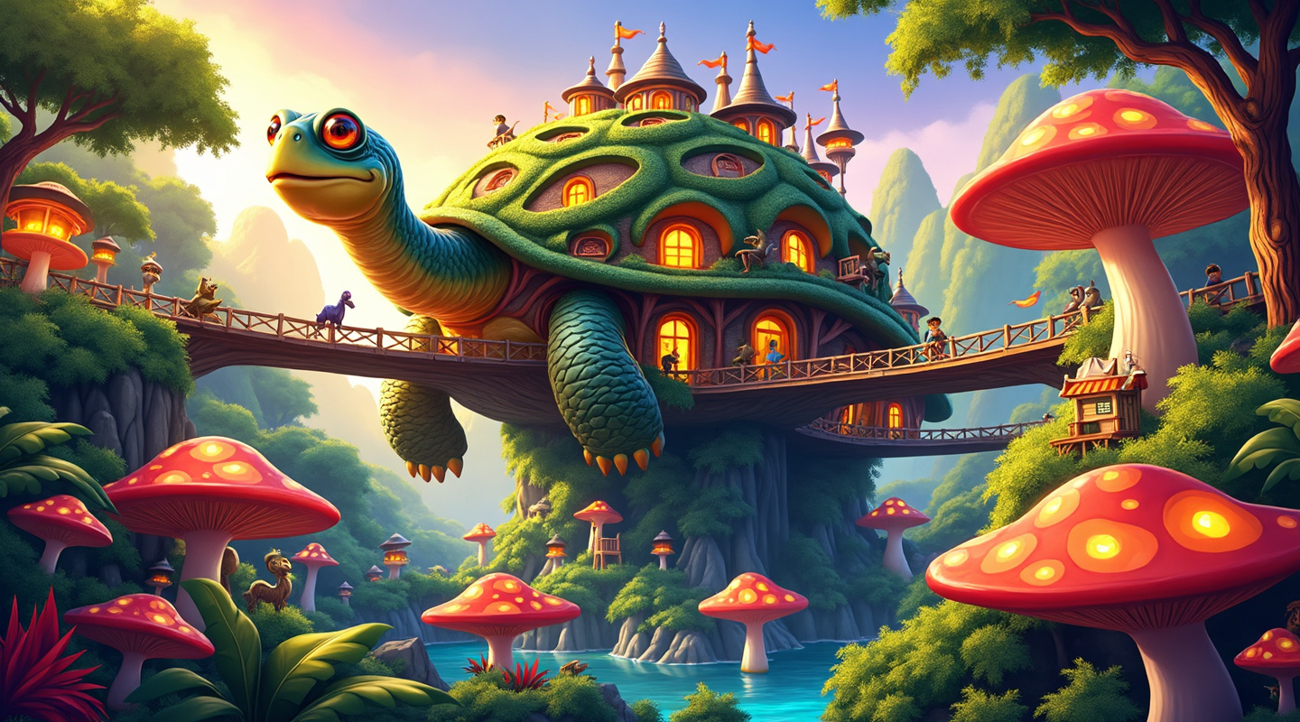 Panorama del Magic Bread Kingdom